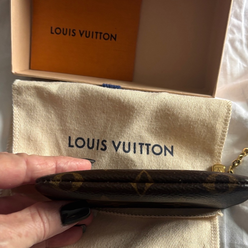 Louis Vuitton Monogram Mini Pouch with Gold Hardware - Picture 6 of 7